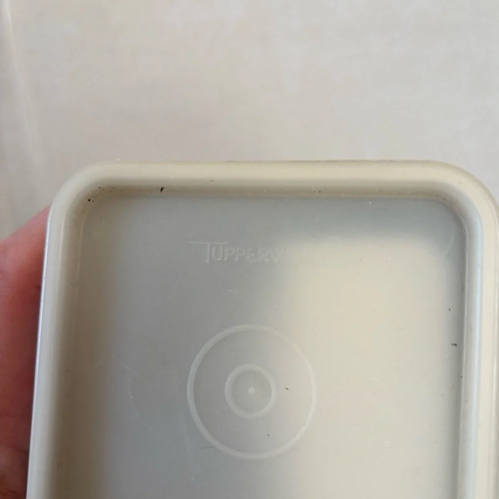 Tupperware VTG Velveta Cheese container